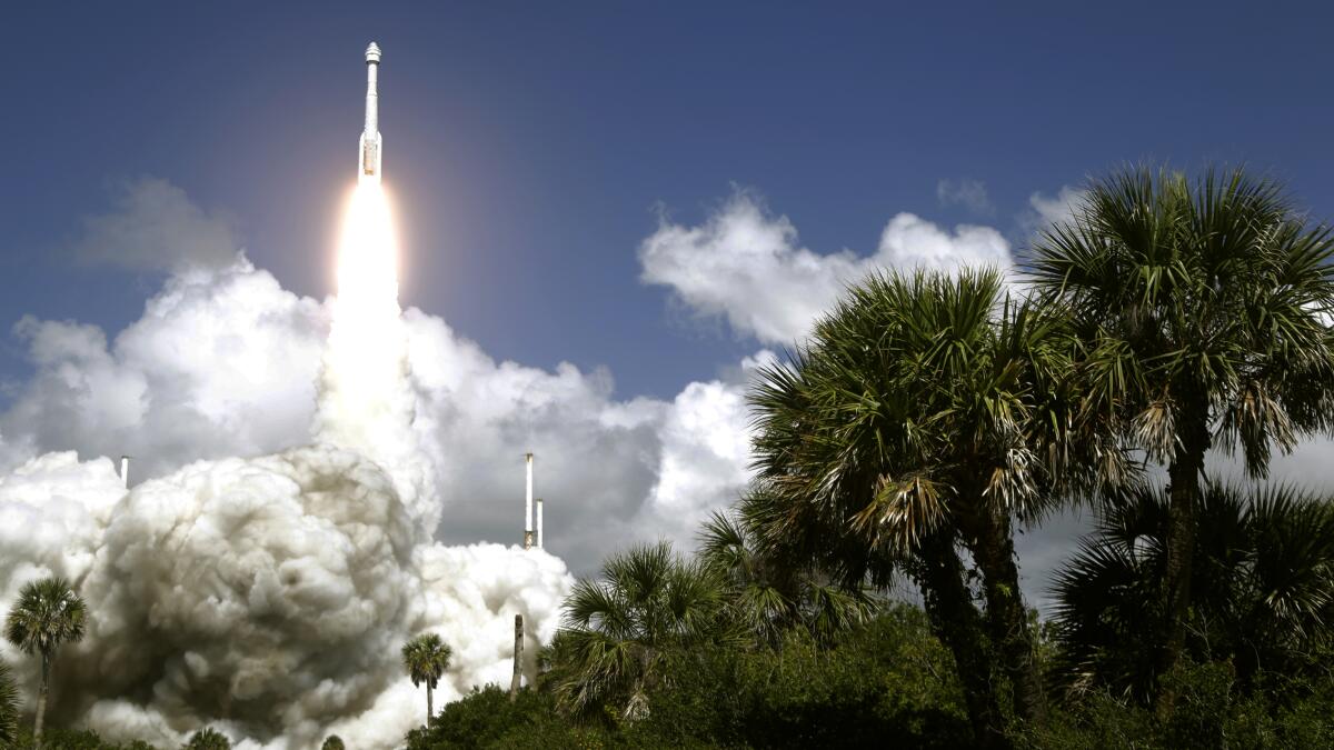 Boeing starliner launch